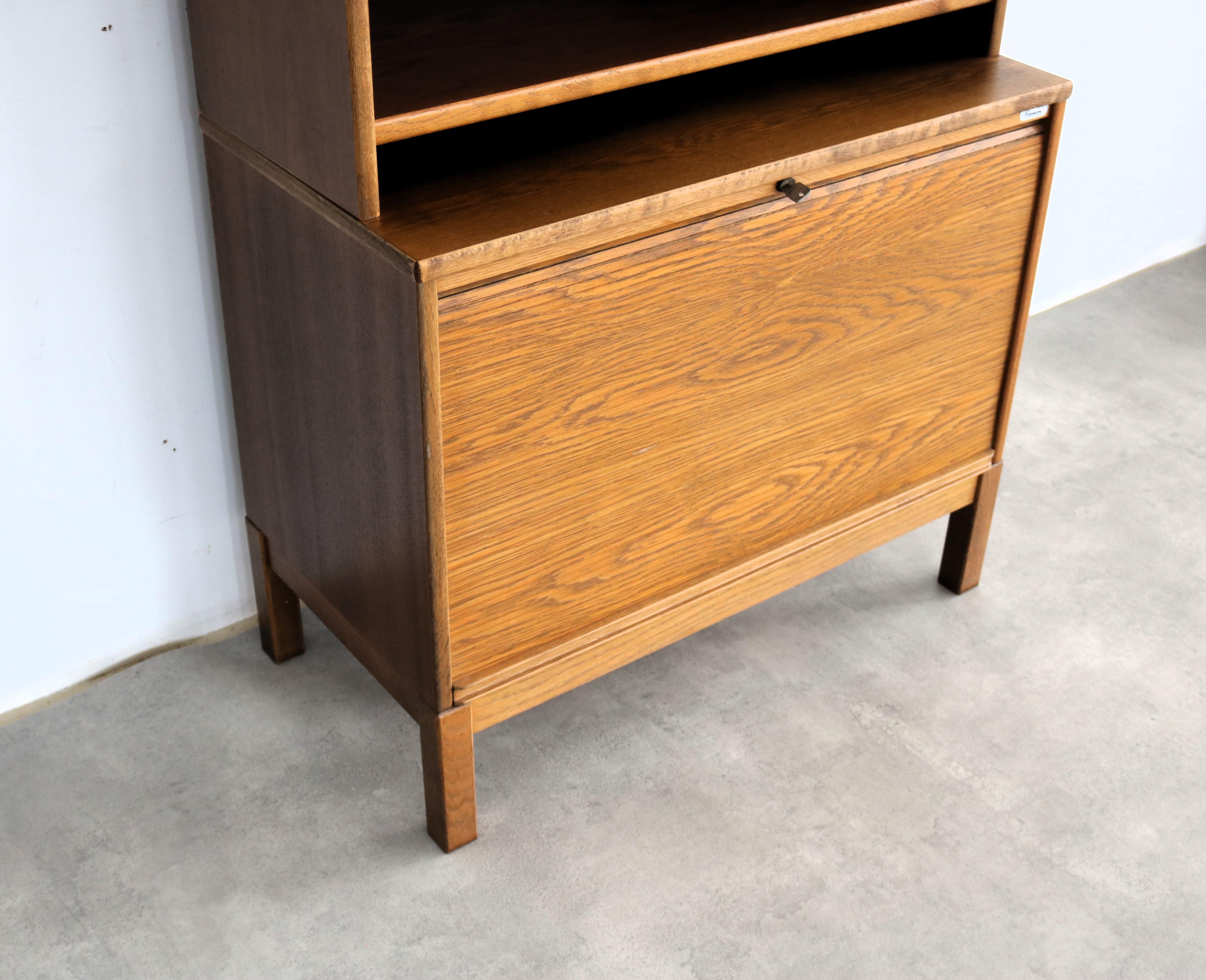 vintage filing cabinet | bookcase | Kinnarps | Sweden For Sale 7
