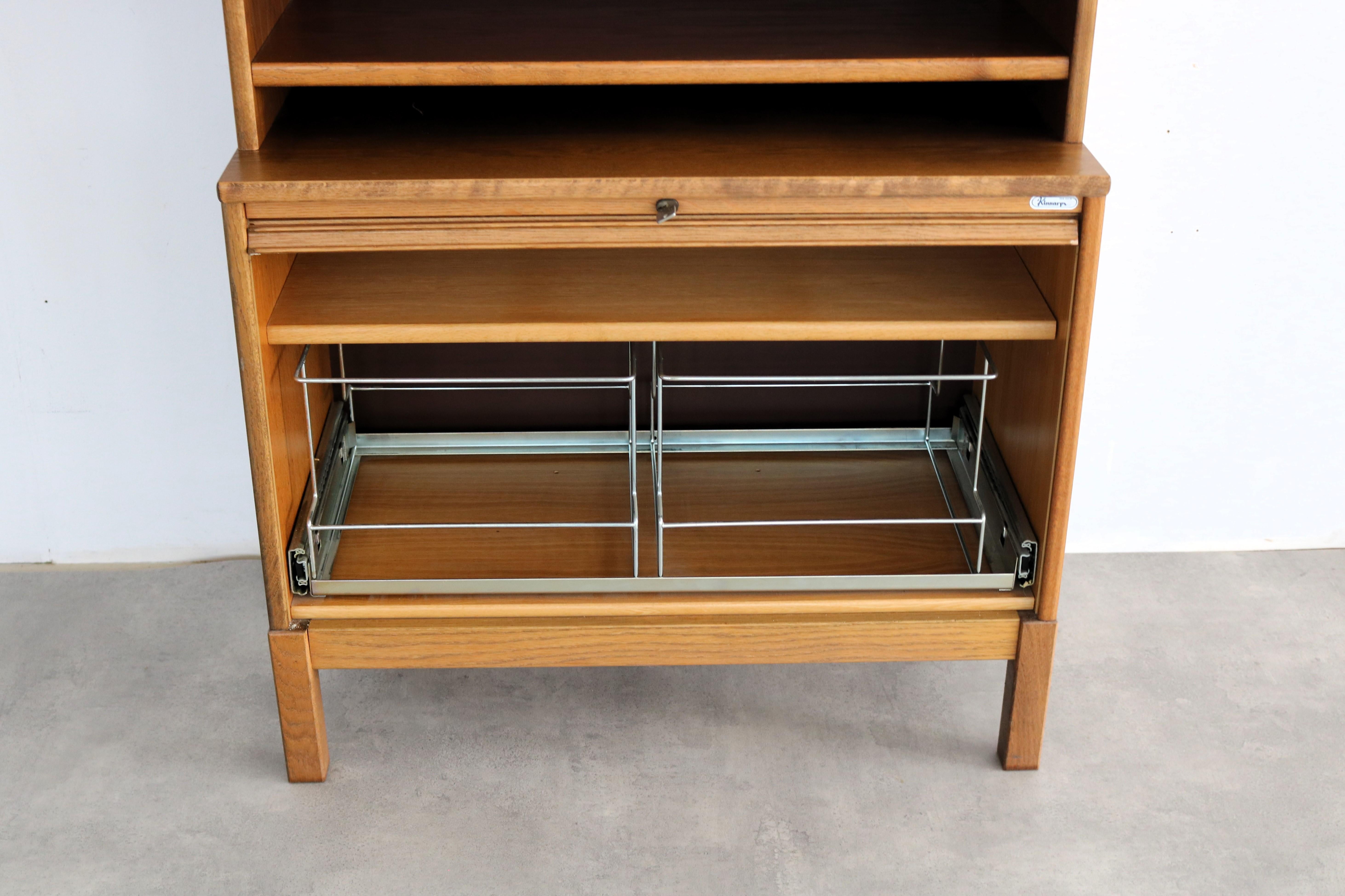 vintage filing cabinet | bookcase | Kinnarps | Sweden For Sale 10
