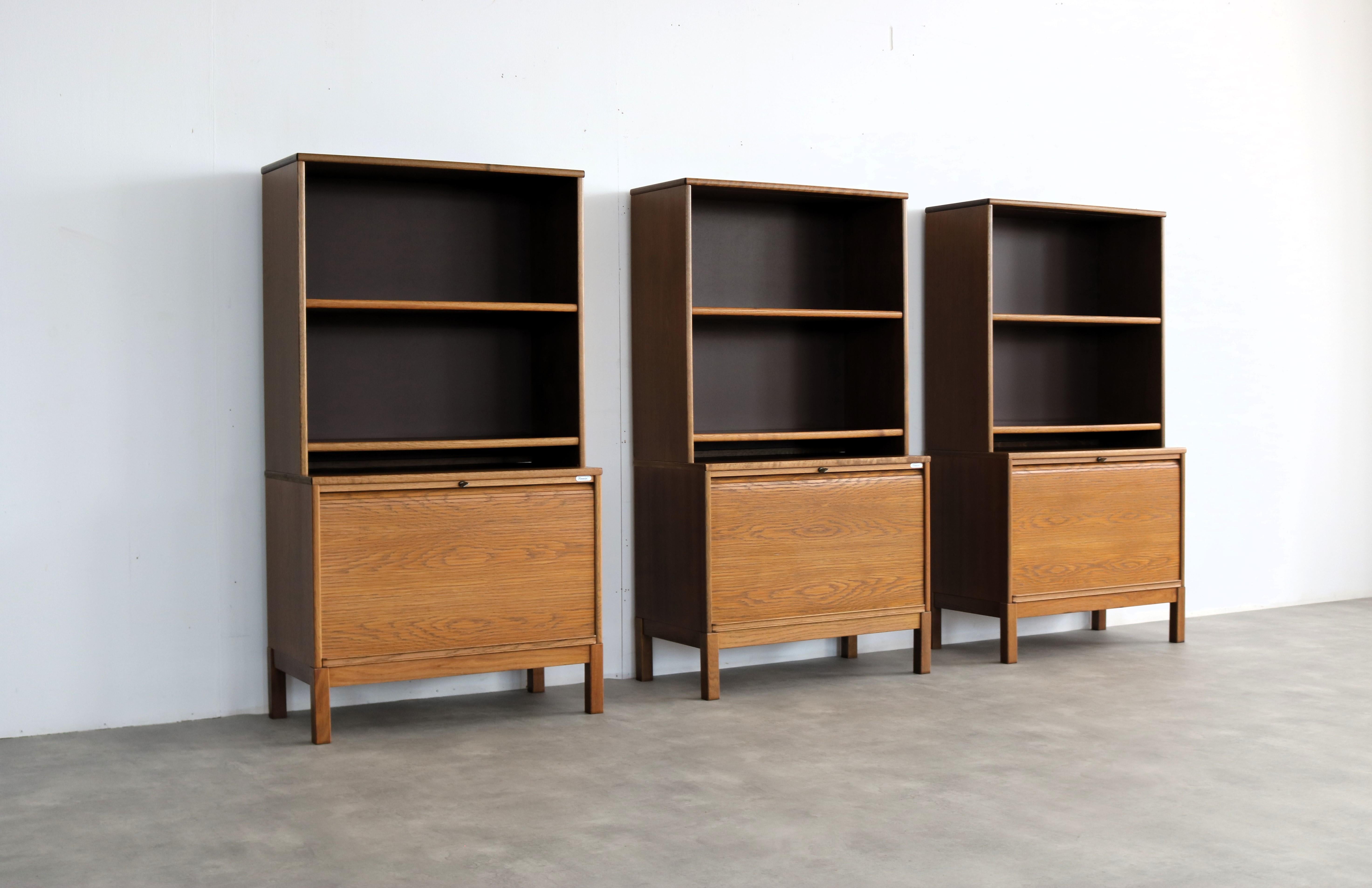 Swedish vintage filing cabinet  bookcase  Kinnarps  Sweden
