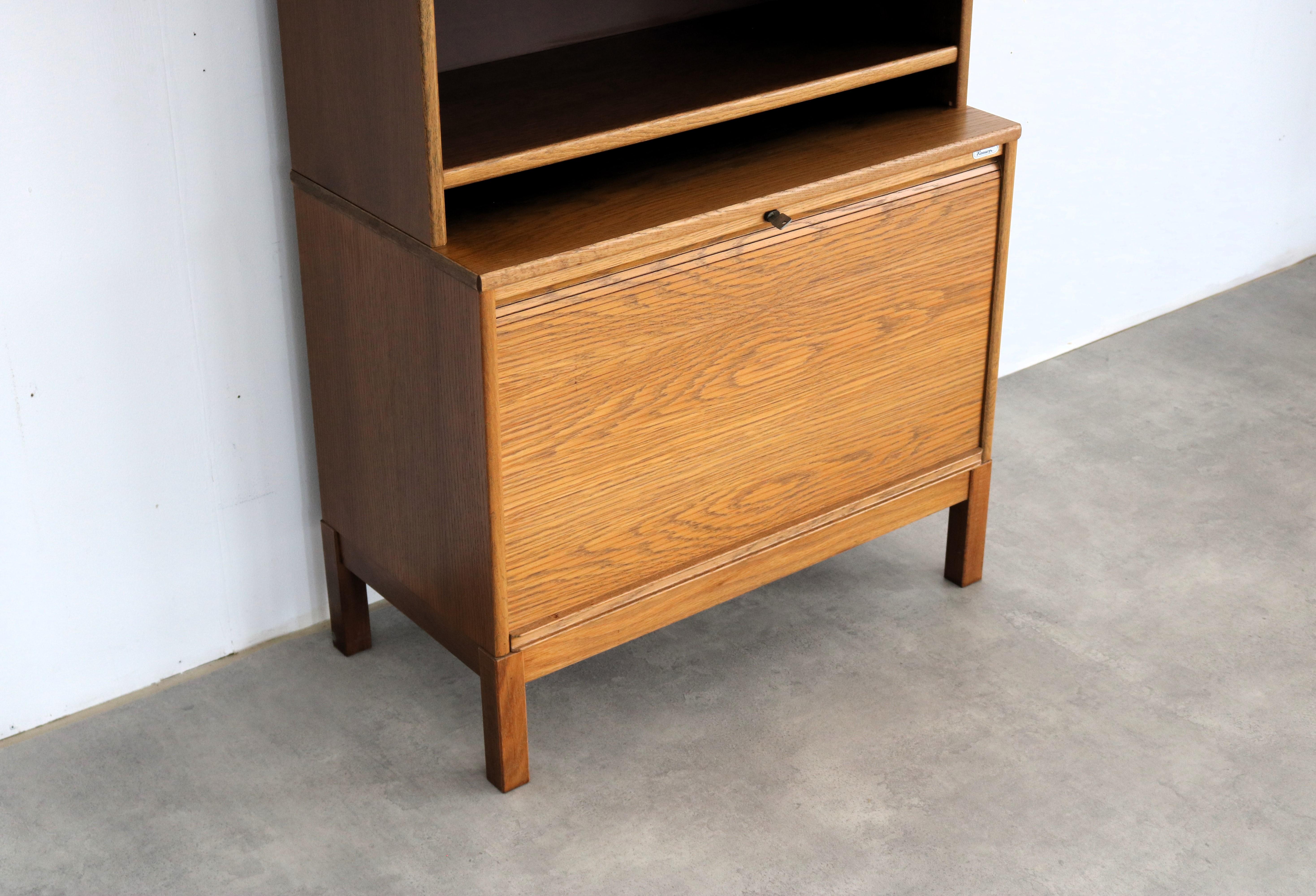 Teak vintage filing cabinet | bookcase | Kinnarps | Sweden For Sale