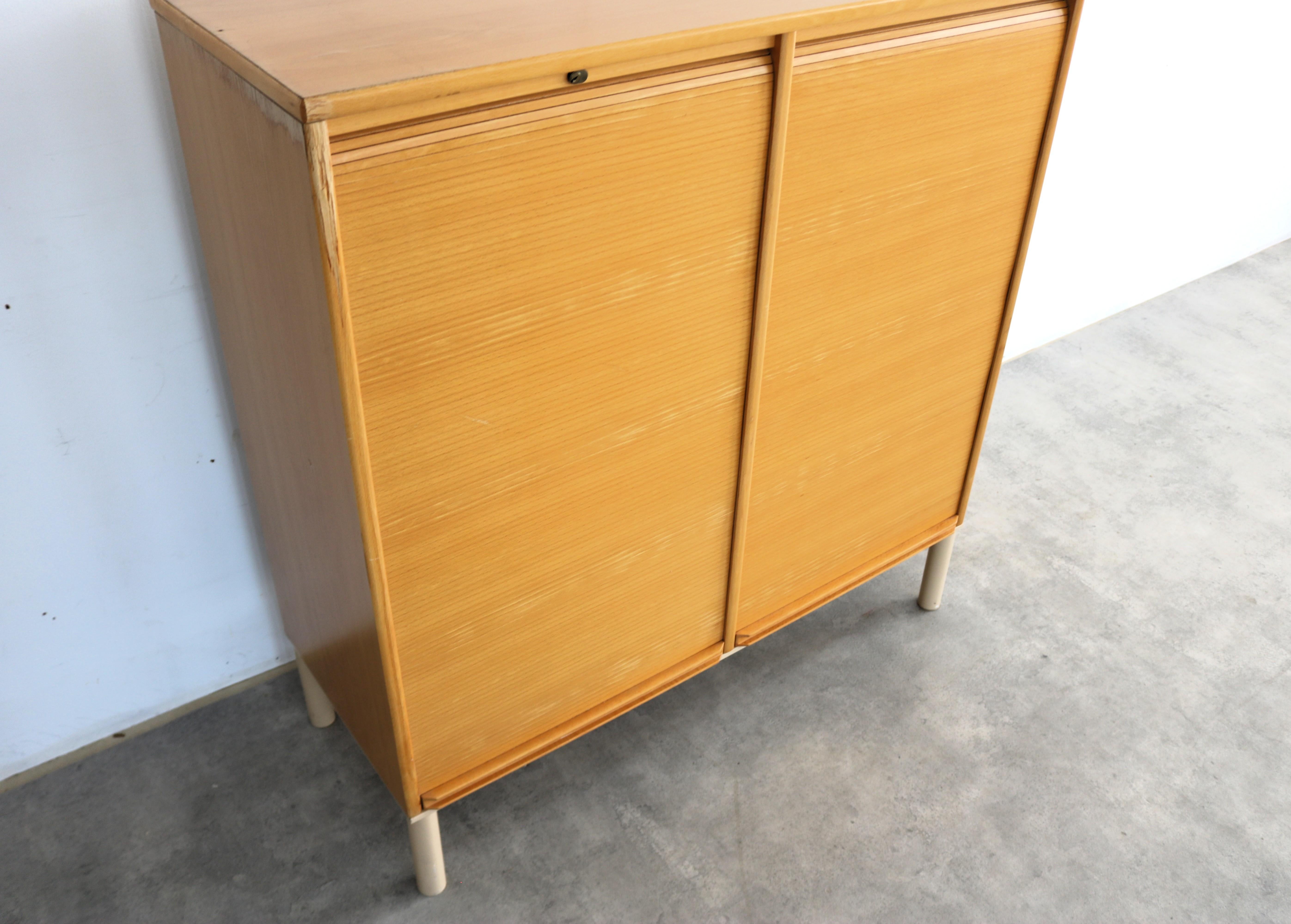 Metal vintage filing cabinet  cabinet  Kinnarps  1960s For Sale
