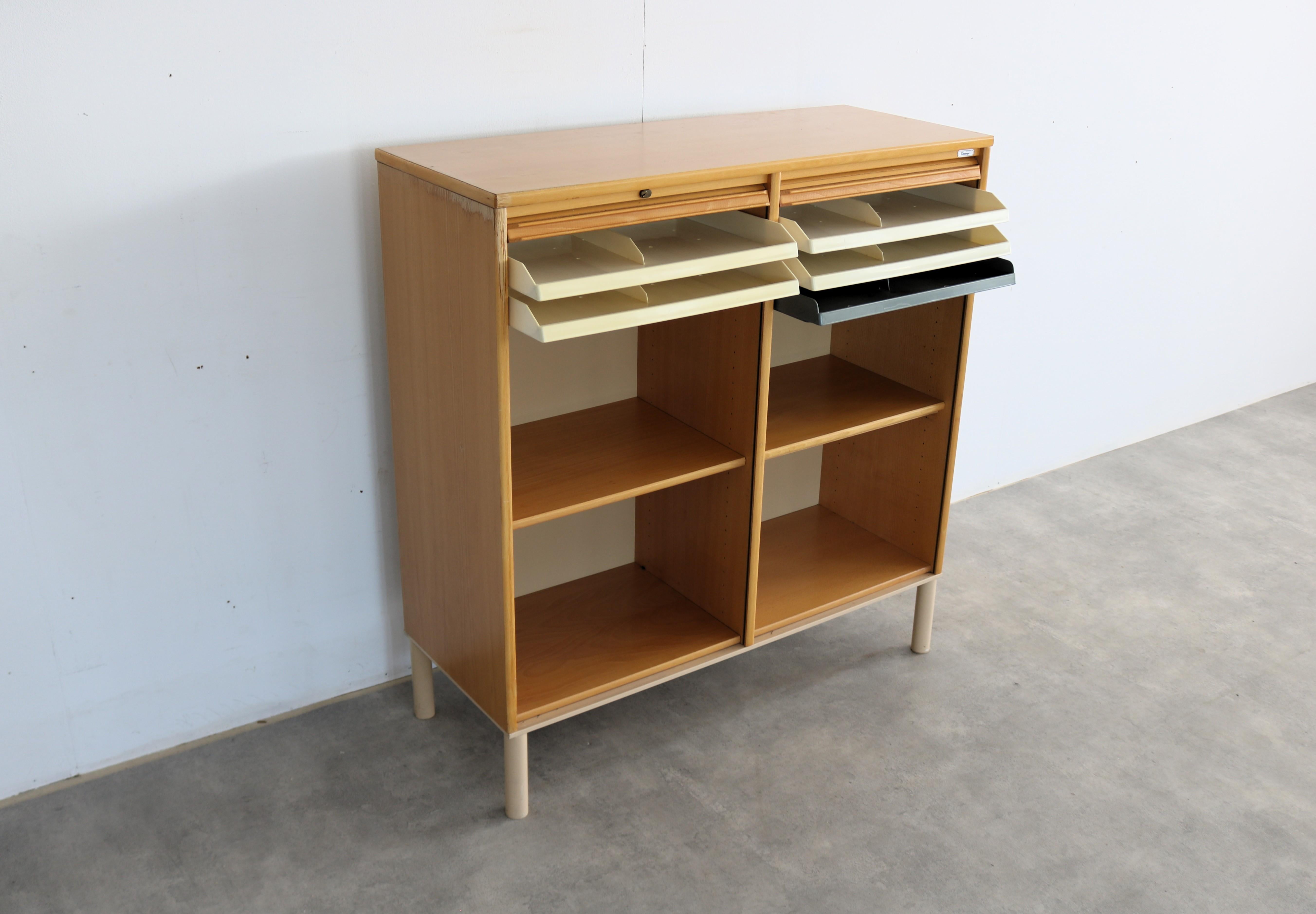 vintage filing cabinet  cabinet  Kinnarps  1960s For Sale 2