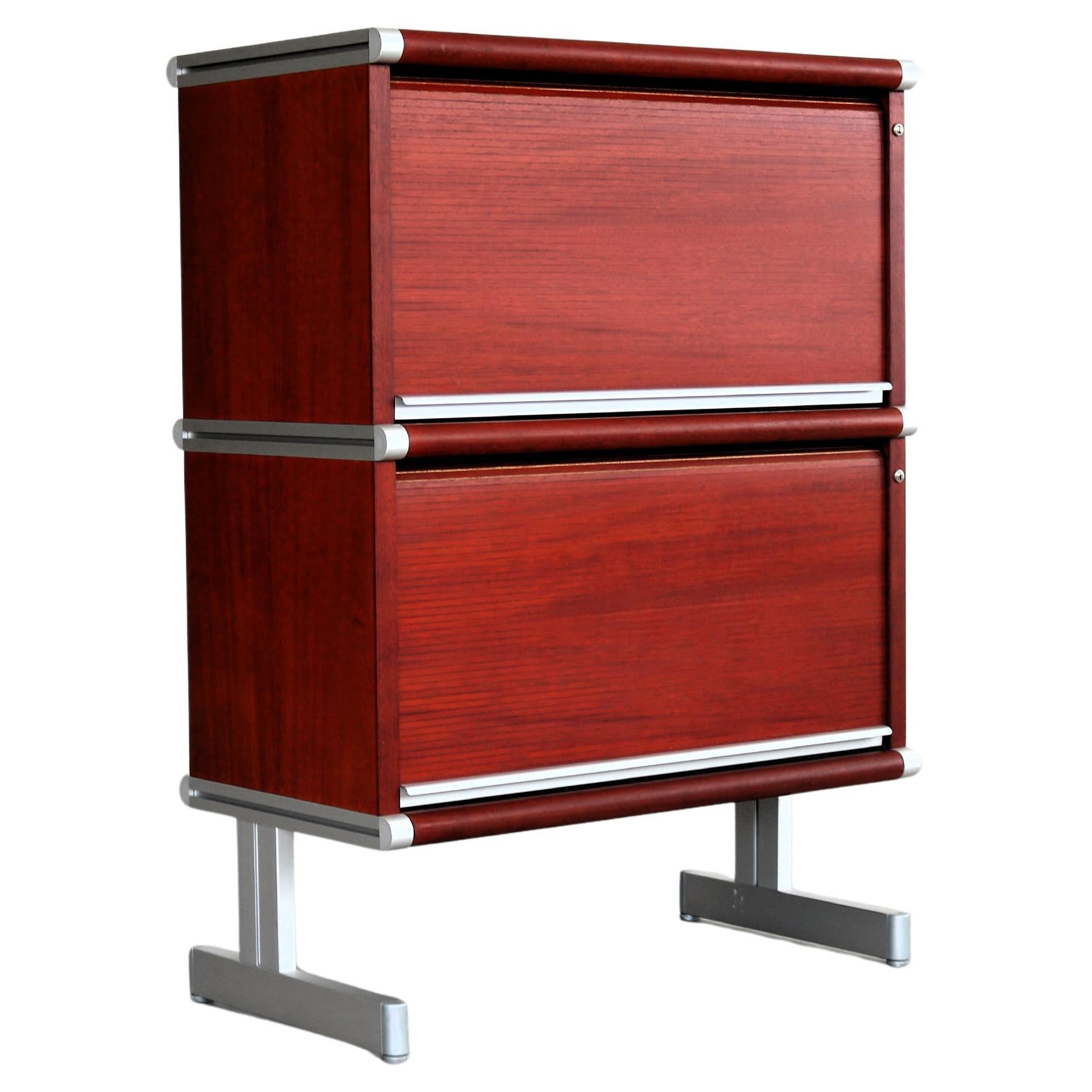 Classeur vintage  cabinet  mobilier de bureau  1970s