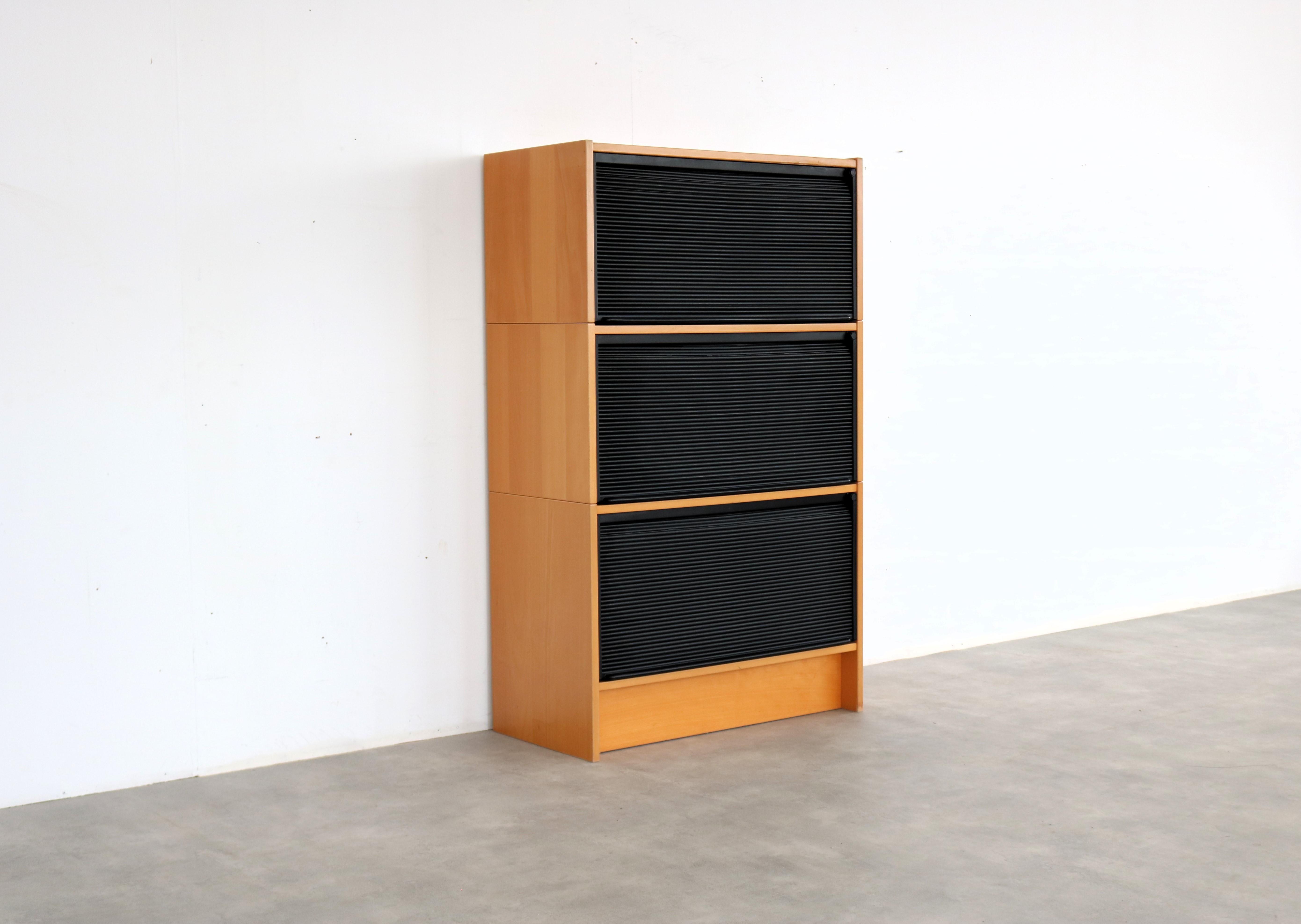 Swedish vintage filing cabinet  effective  ikea  90s