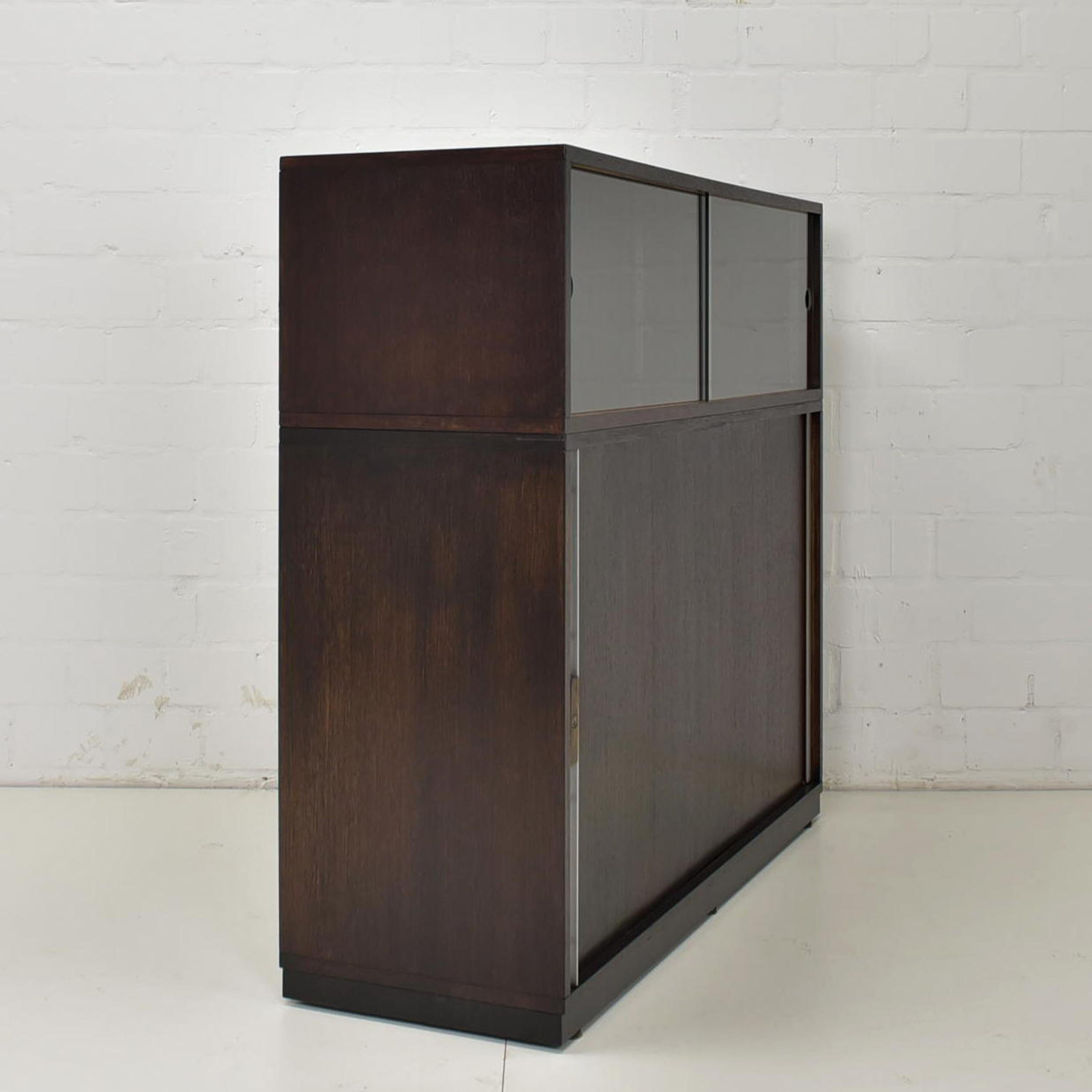 Vintage Filing Cabinet / Office Cabinet / Sliding Doors Showcase Office, 1980 For Sale 6