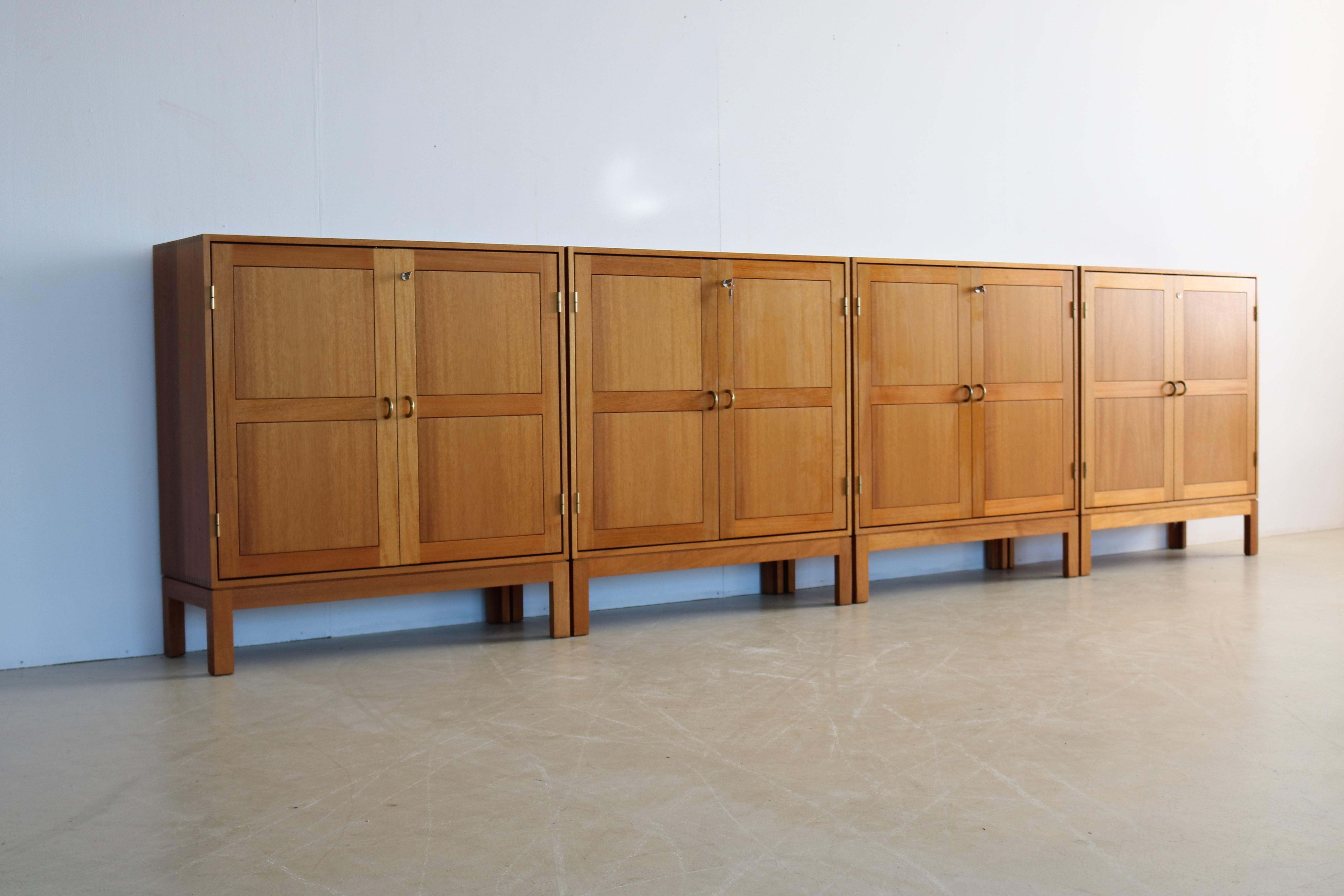 Vintage Filing Cabinets Cabinet 1970s Hvidt Danish In Good Condition In GRONINGEN, NL