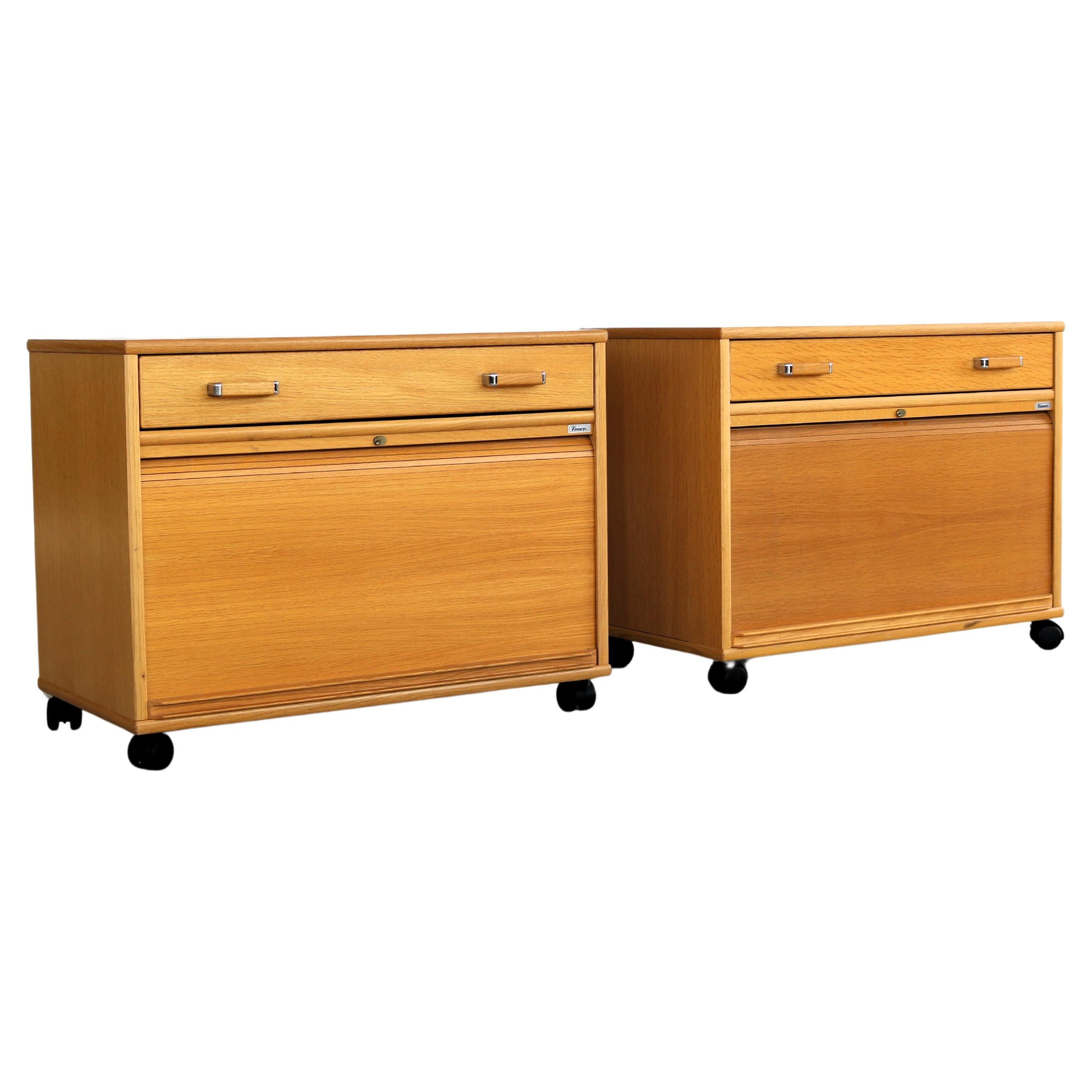 vintage filing cabinets  cupboards  Kinnarps  Swedish