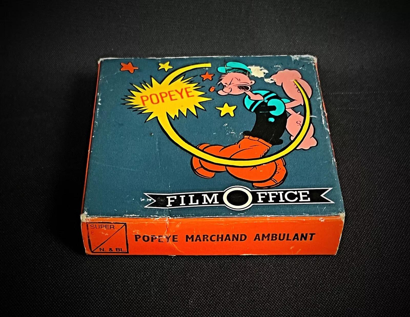 Reel du film « Popeye the Street Vendor » sortie au bureau d'origine - 2Y327 Bon état - En vente à Bordeaux, FR