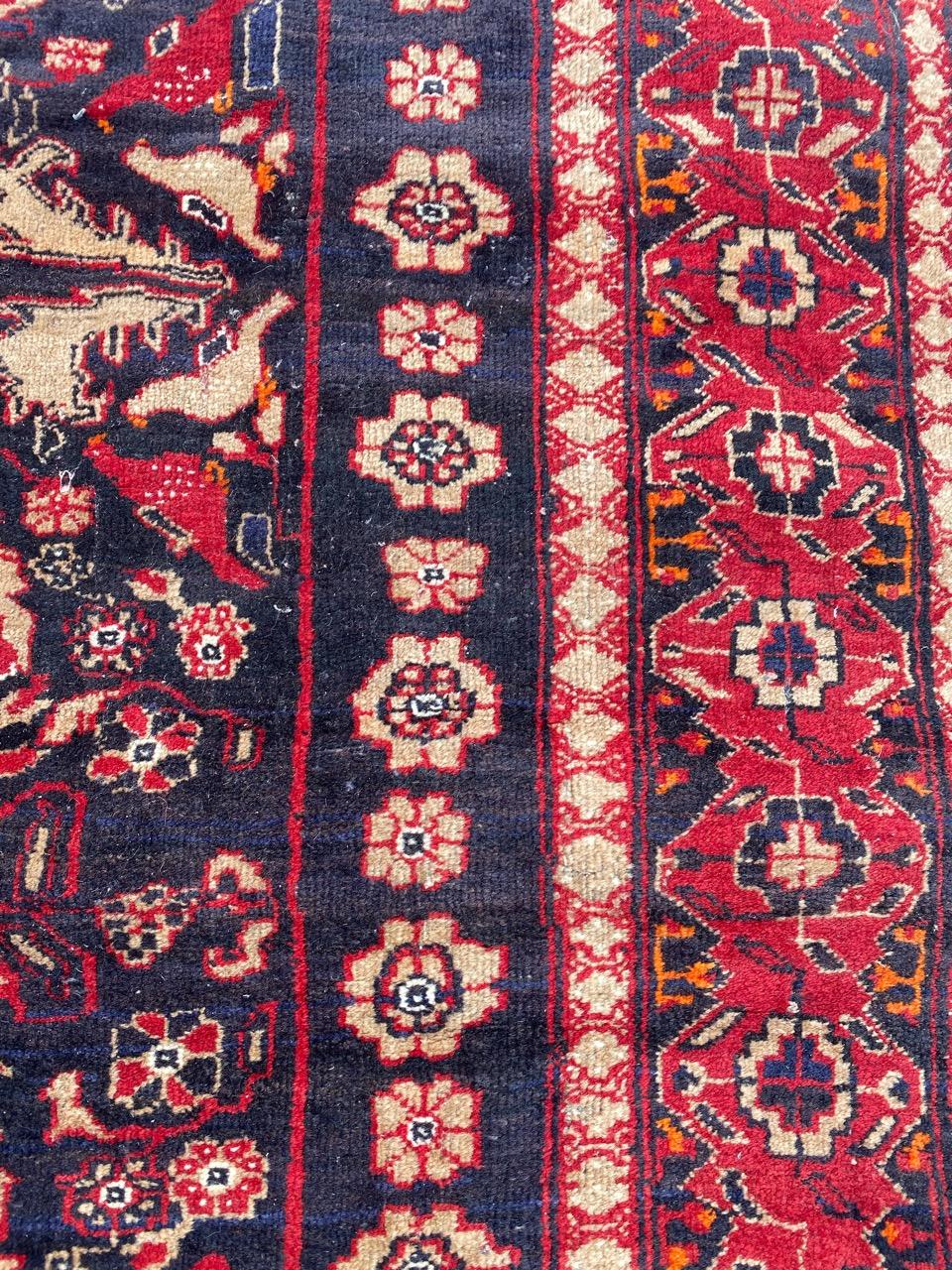 Vintage Fine Afghan Rug For Sale 4