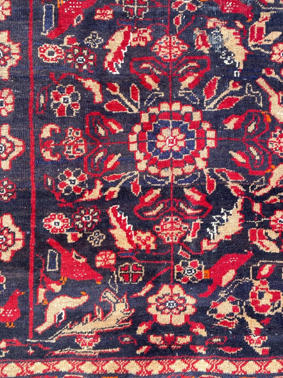 Vintage Fine Afghan Rug For Sale 12