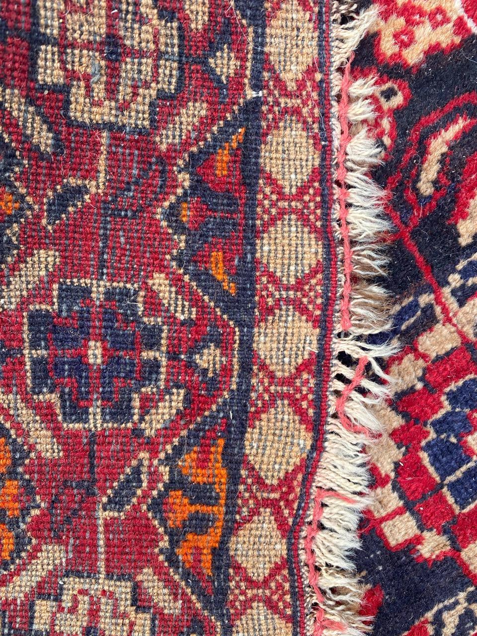 Vintage Fine Afghan Rug For Sale 13