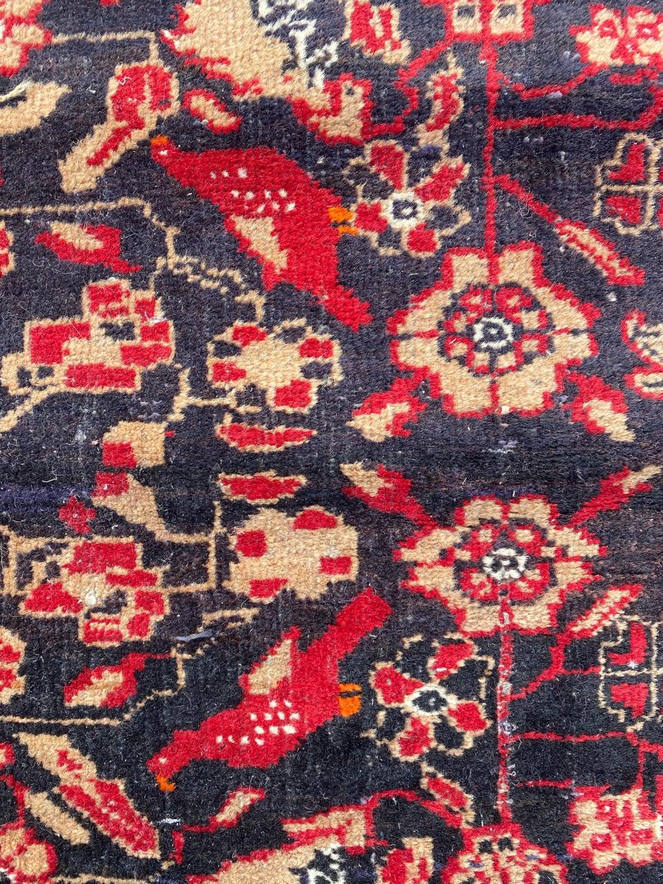 Feiner afghanischer Teppich (Wolle) im Angebot