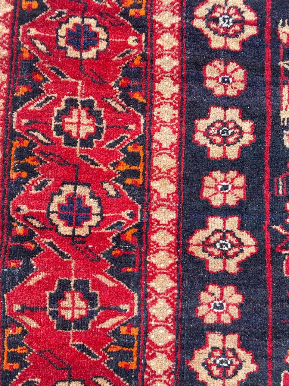 Vintage Fine Afghan Rug For Sale 2
