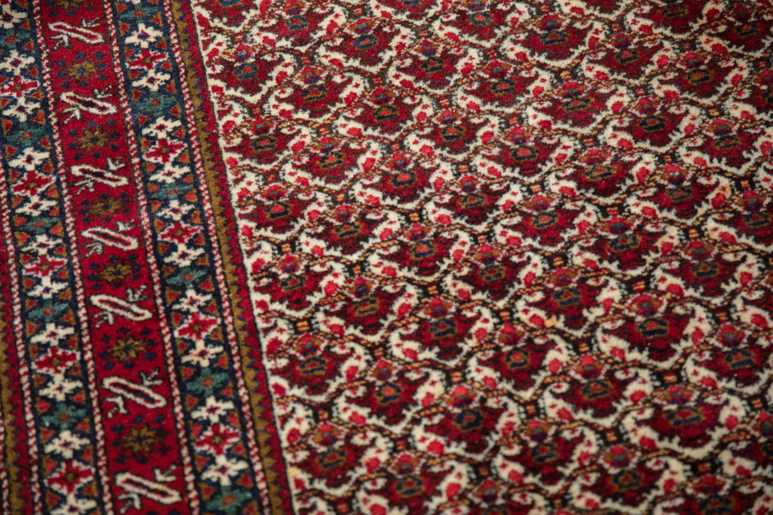 Vintage Fine Ardebil Teppich Läufer (Wolle) im Angebot