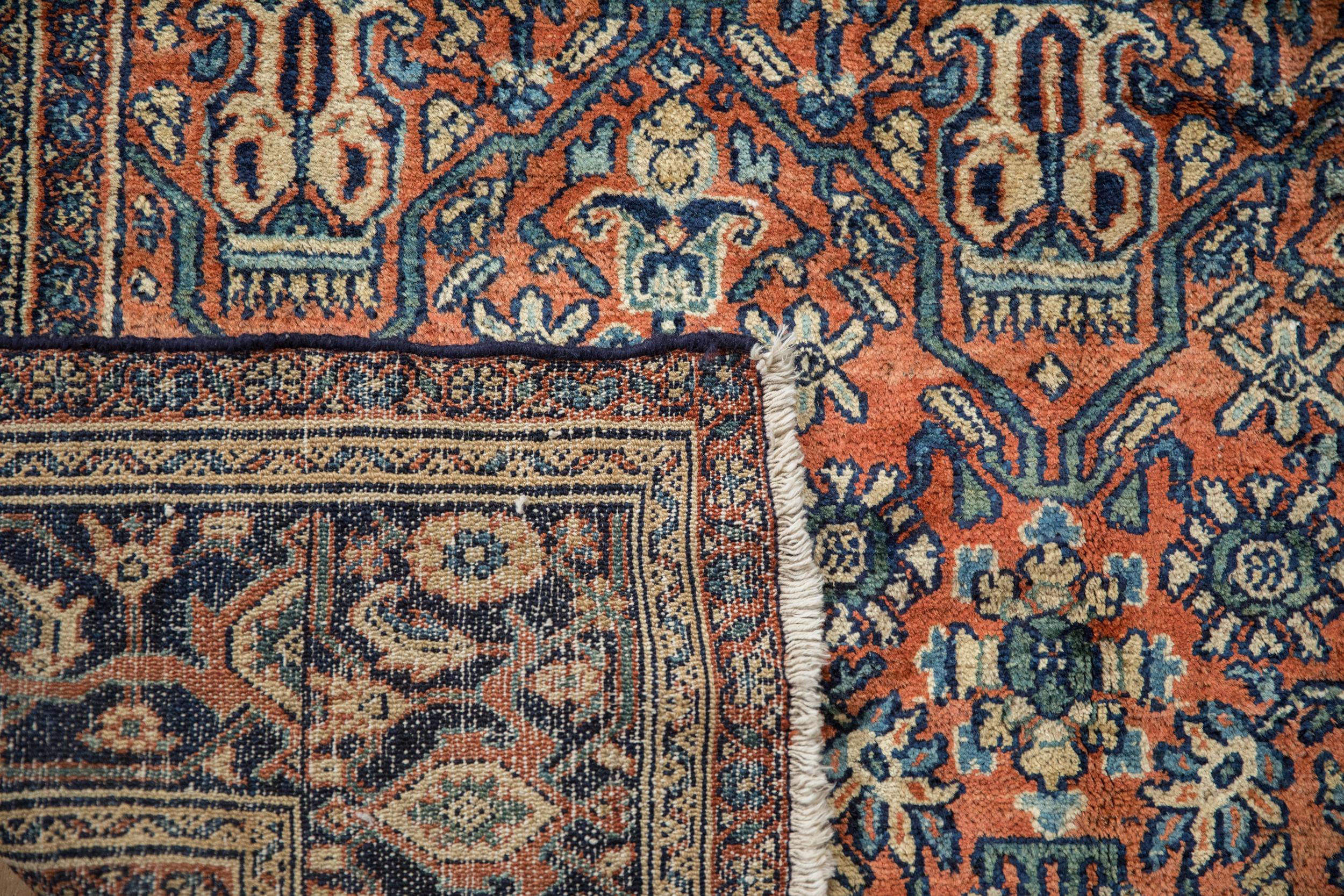 Vintage Fine Bibikabad Rug For Sale 2