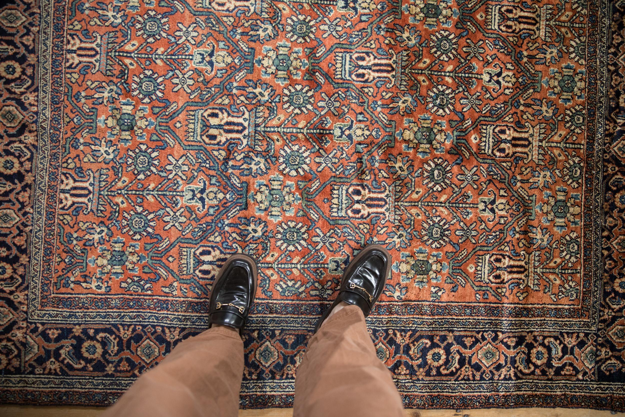 :: Covered field of unidirectional tree of life design motifs repeating throughout. Wrapped by a Turtle Samovar main border and intricate minor borders in ribboned meandering vines and interconnected floral cross-sections. Colors and shades include: