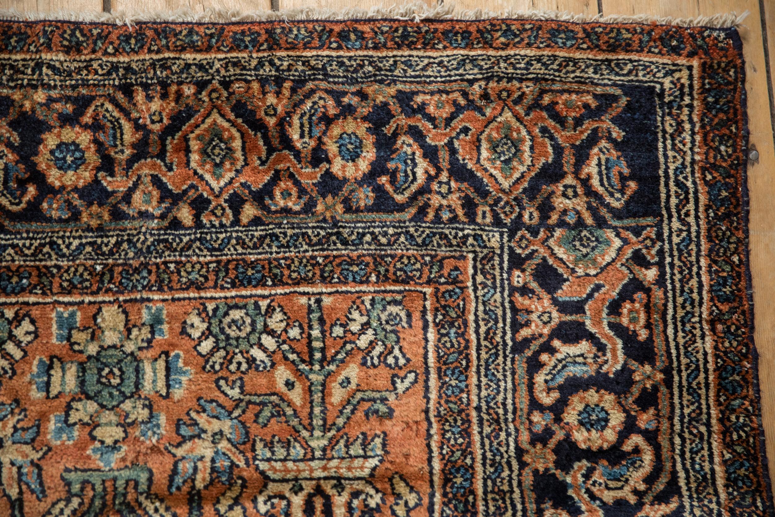 Other Vintage Fine Bibikabad Rug For Sale