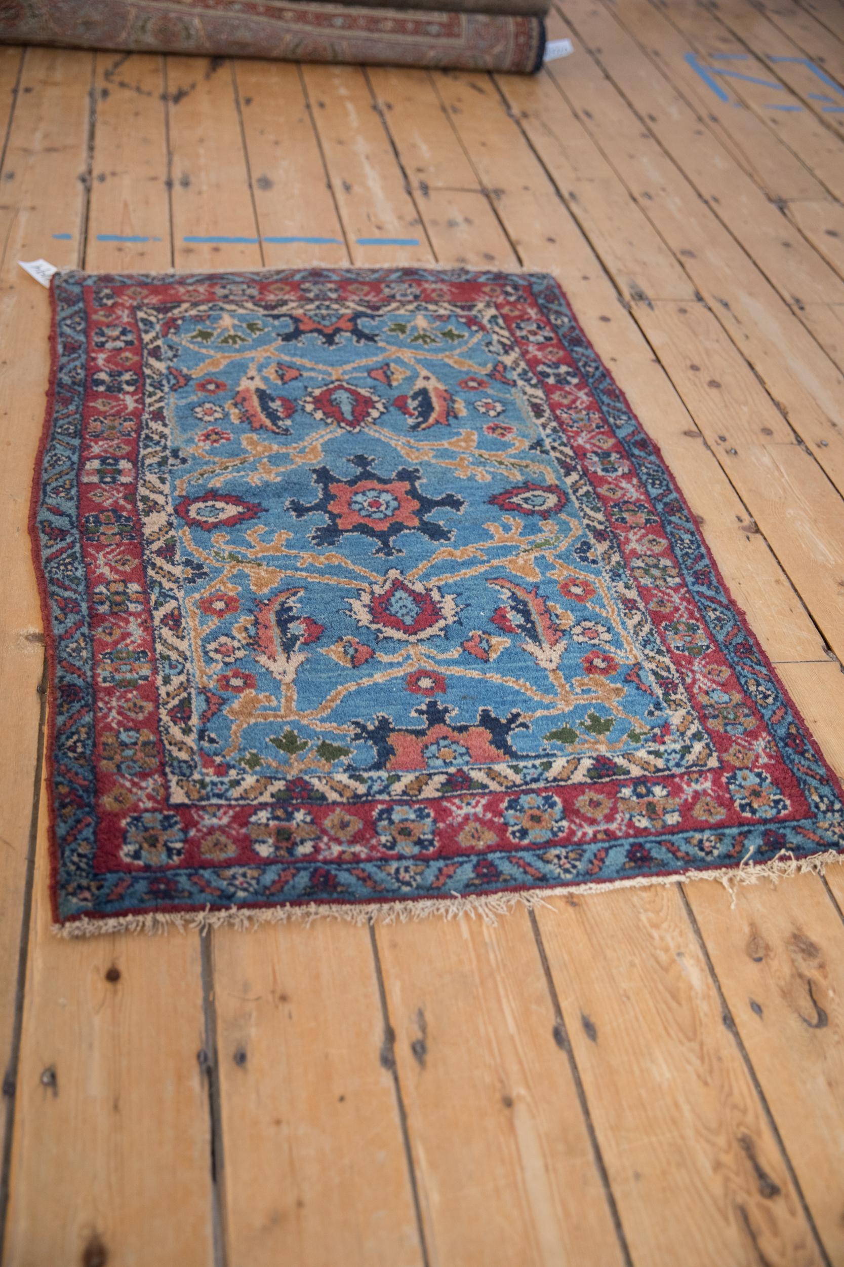Persian Vintage Fine Bibikabad Rug For Sale