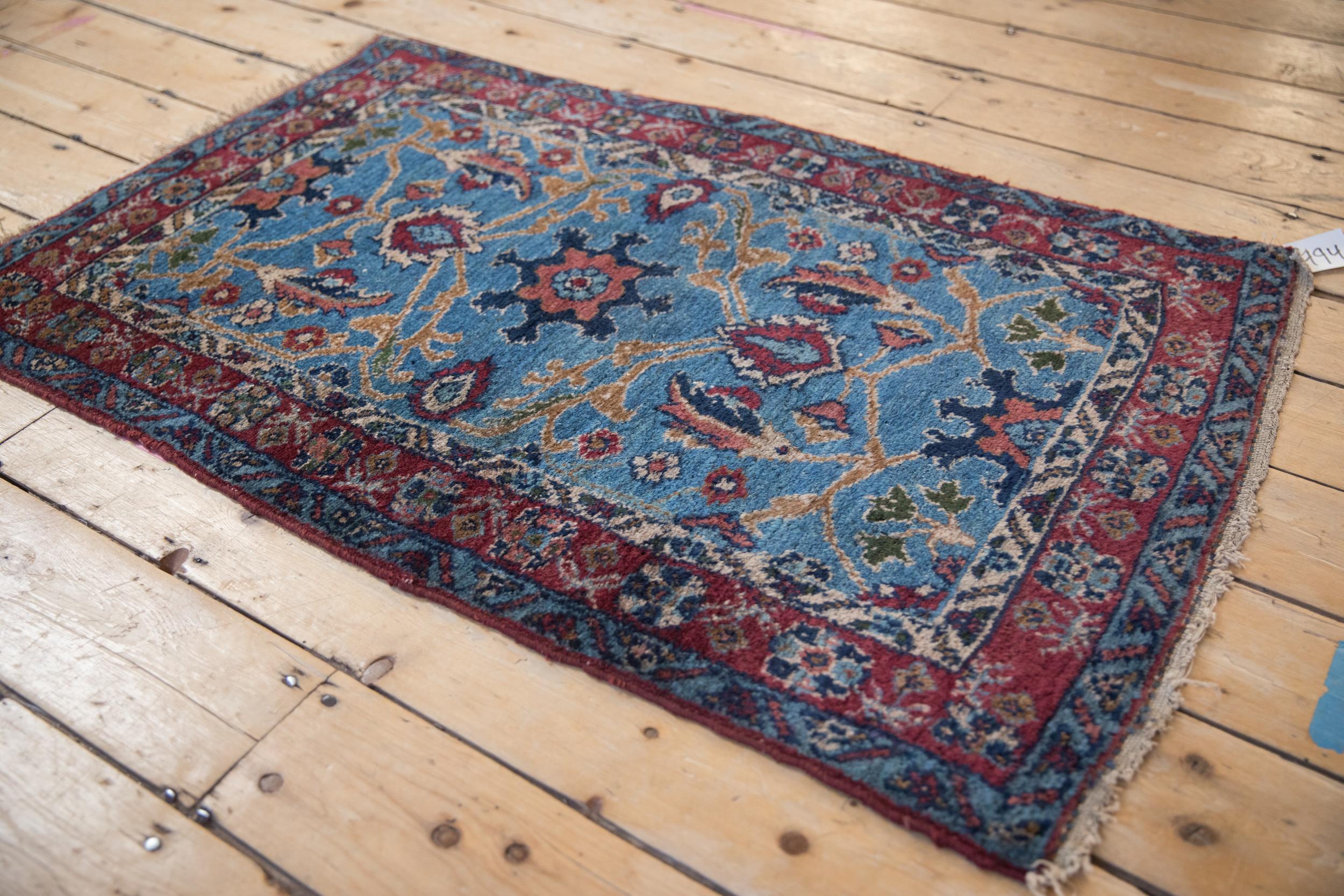 Wool Vintage Fine Bibikabad Rug For Sale