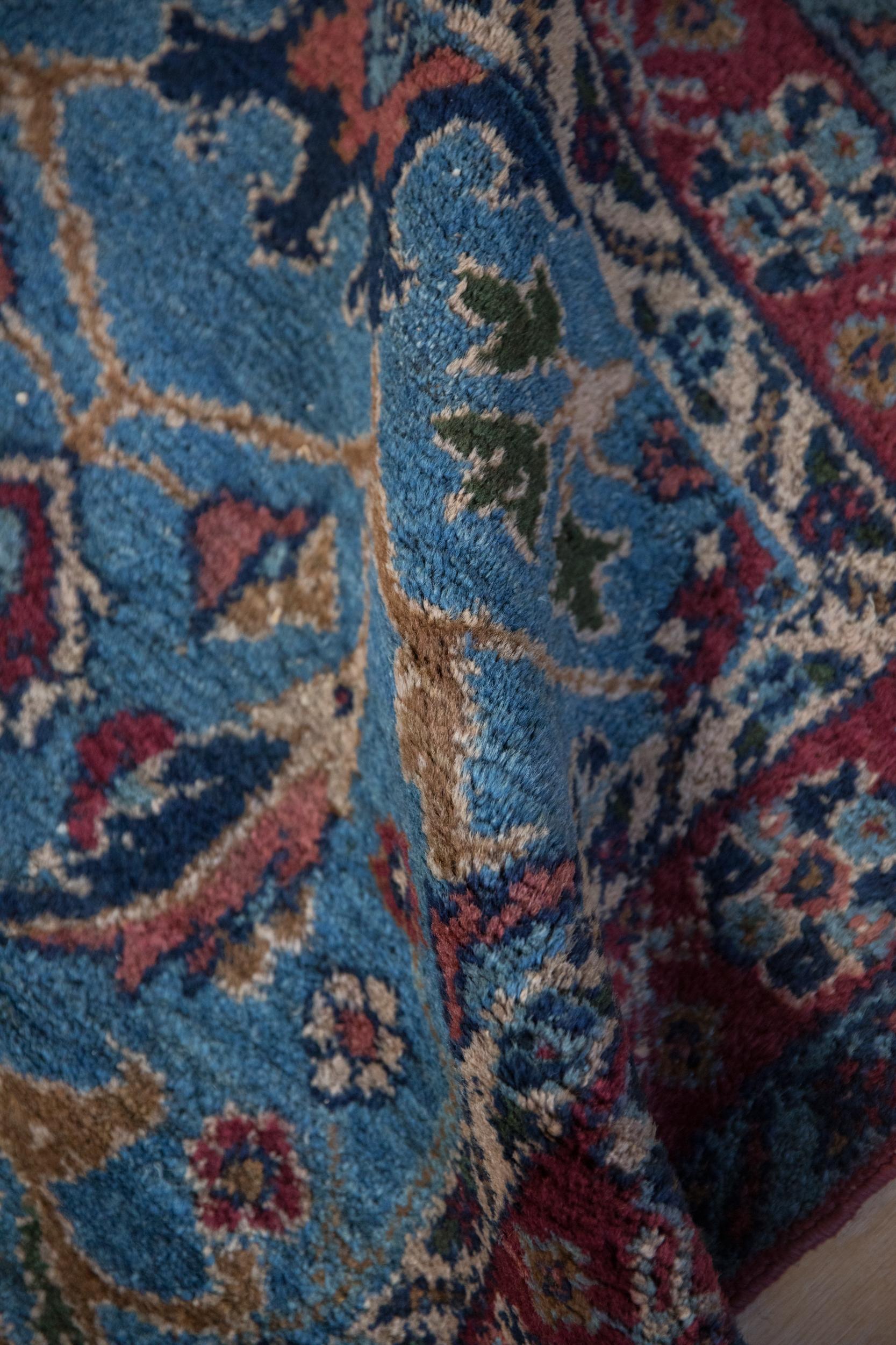 Vintage Fine Bibikabad Rug For Sale 1
