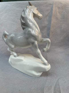 Vintage Fine Bone Noritake Horse Figurine- White