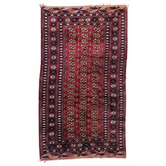 Vintage Fine Boukhara Afghan Rug