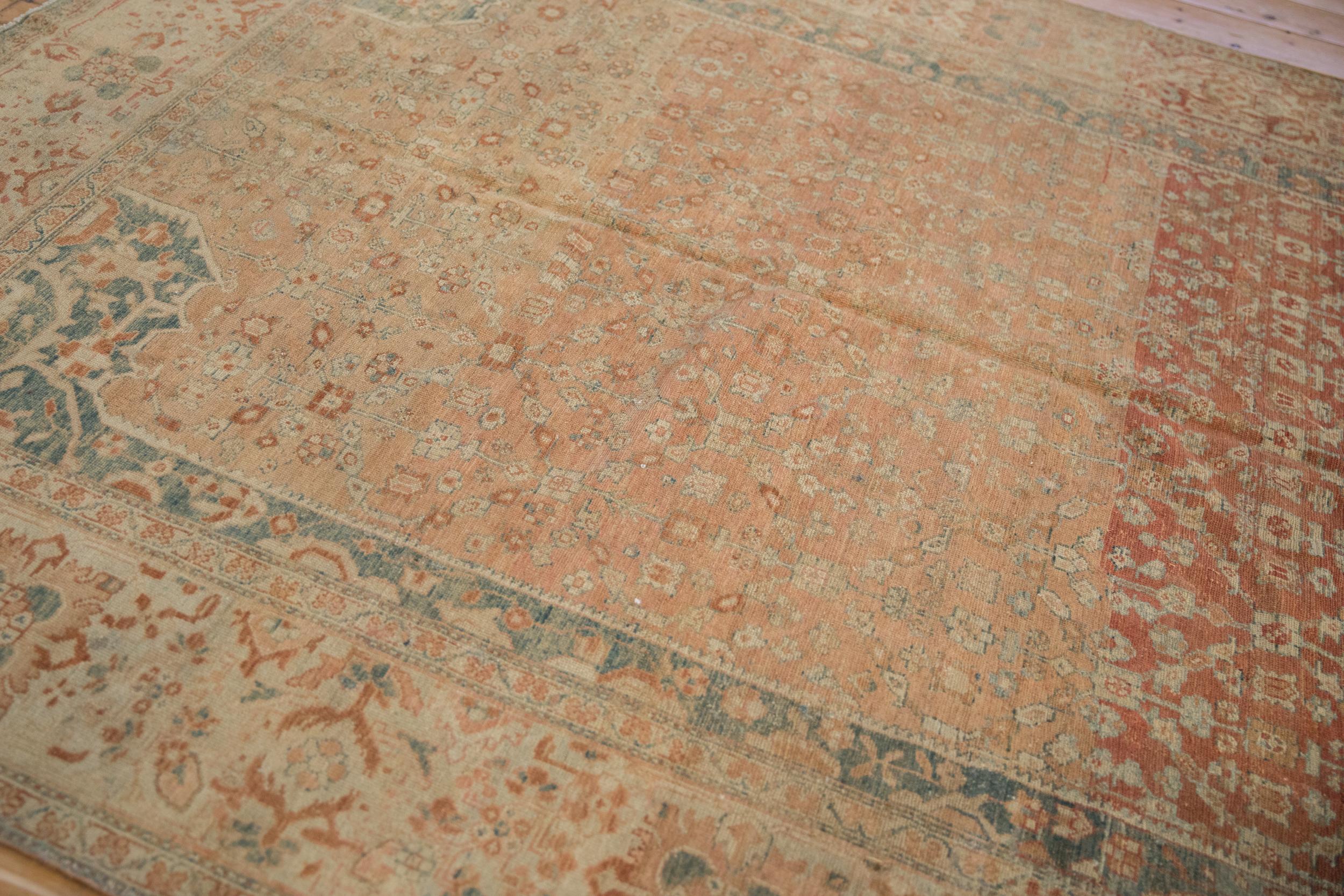 Vintage Fine Distressed Malayer Carpet For Sale 3
