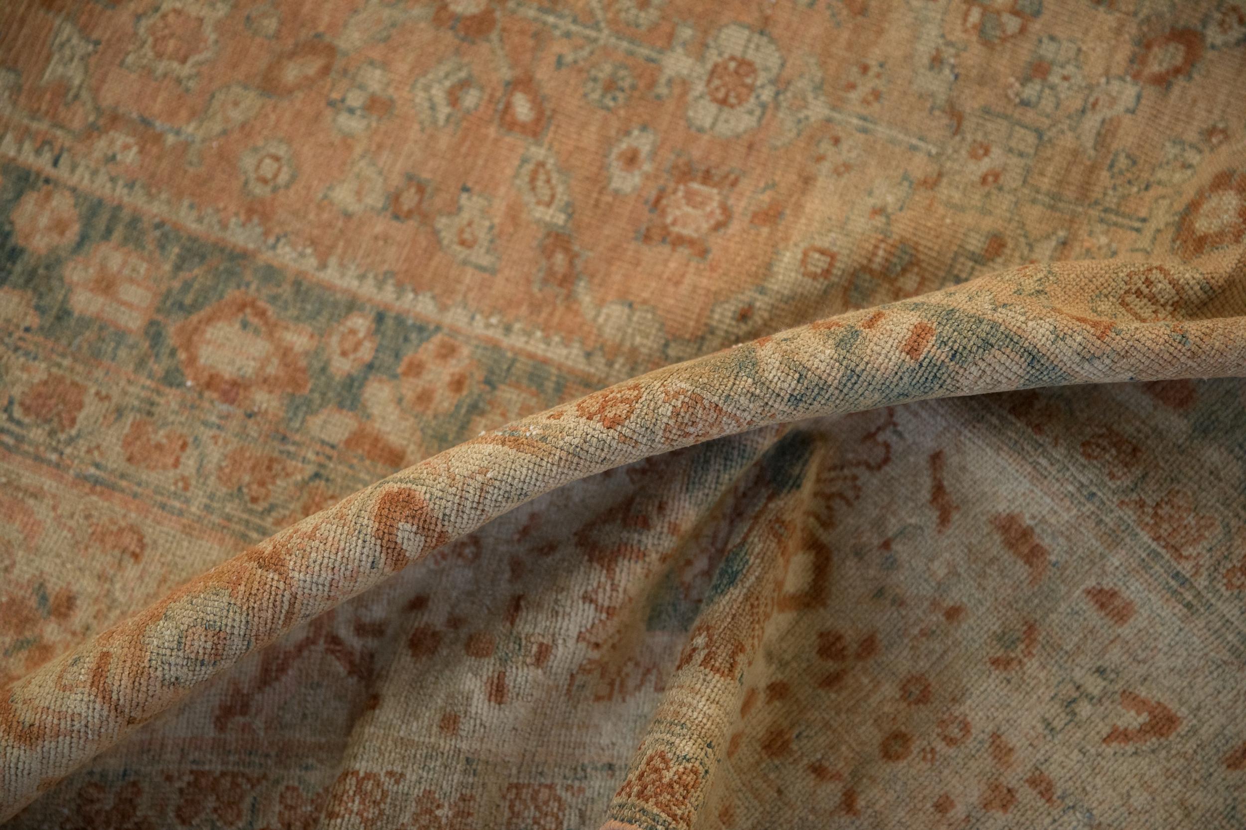 Vintage Fine Distressed Malayer Carpet For Sale 5