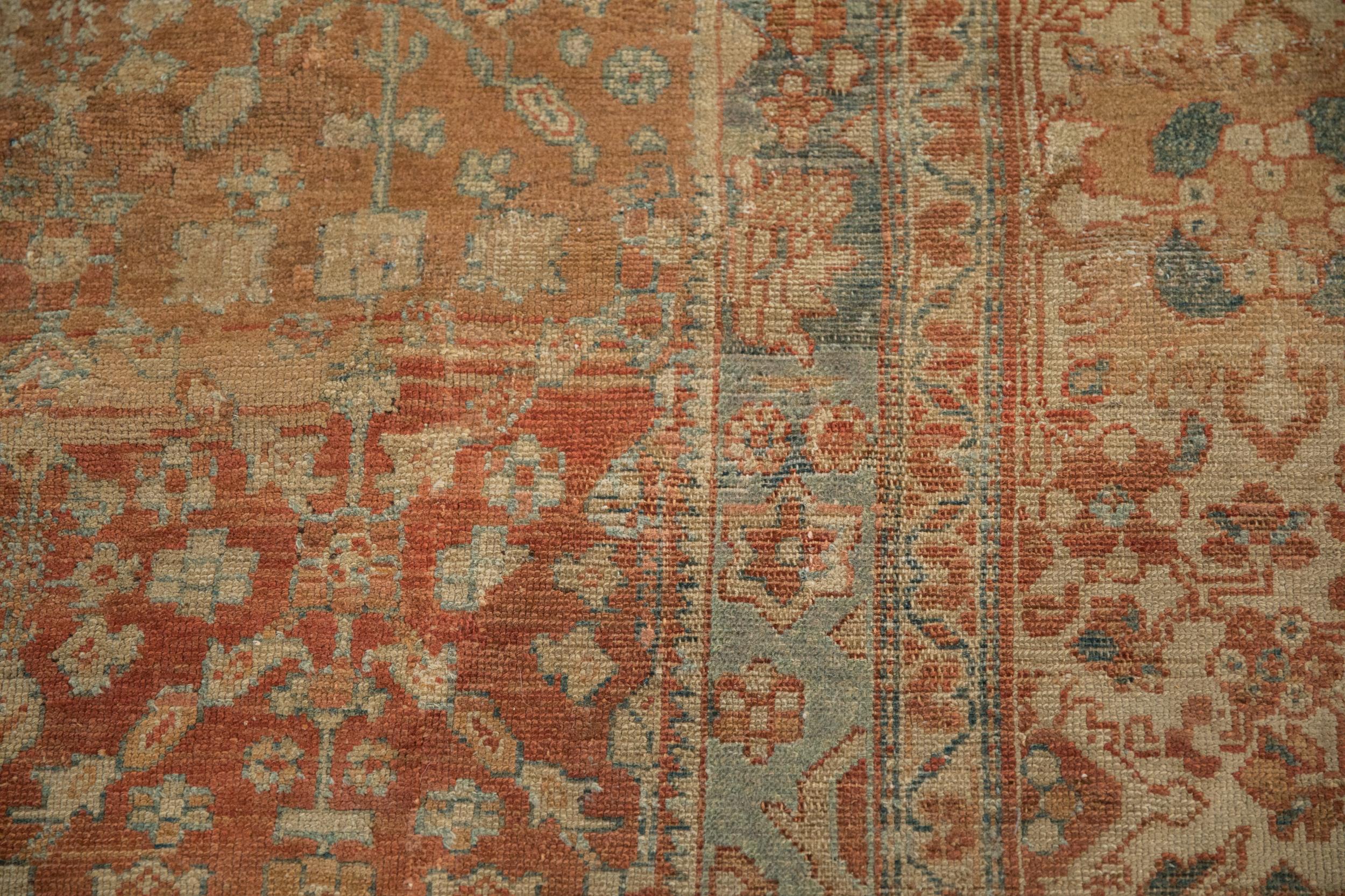 Vintage Fine Distressed Malayer Carpet For Sale 7