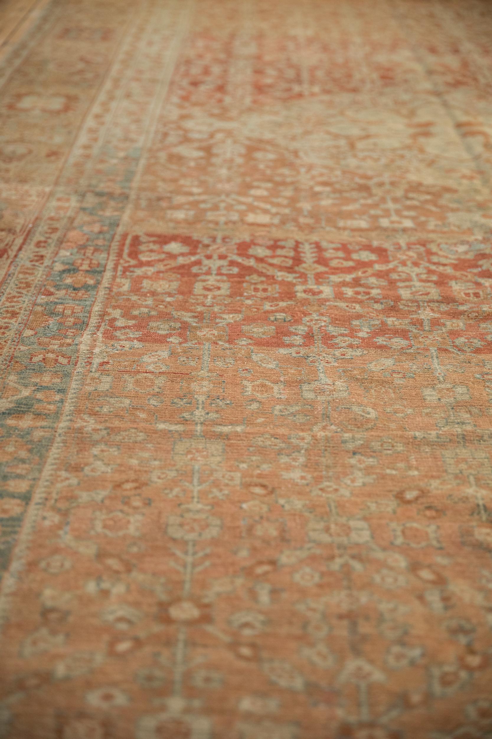 Vintage Fine Distressed Malayer Carpet For Sale 1