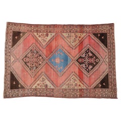 Vintage Fine Distressed Malayer Rug