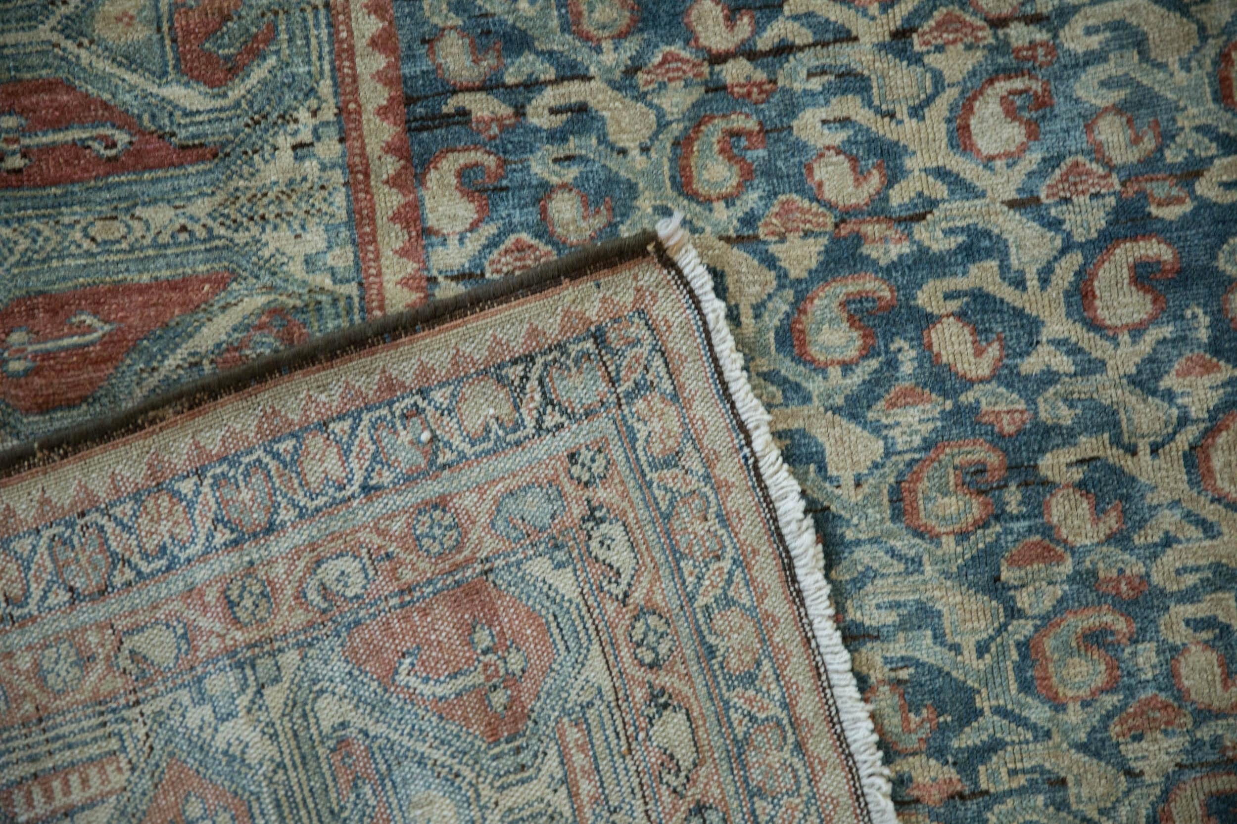 Vintage Fine Distressed Malayer Rug Runner For Sale 4