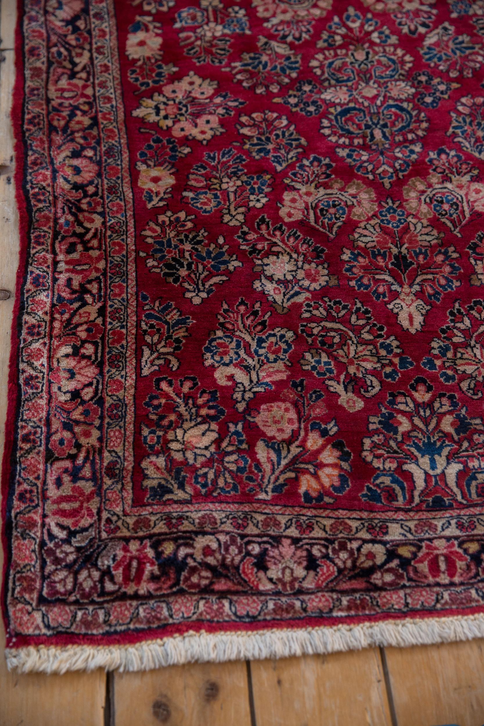 Persian Vintage Fine German Sarouk Rug For Sale