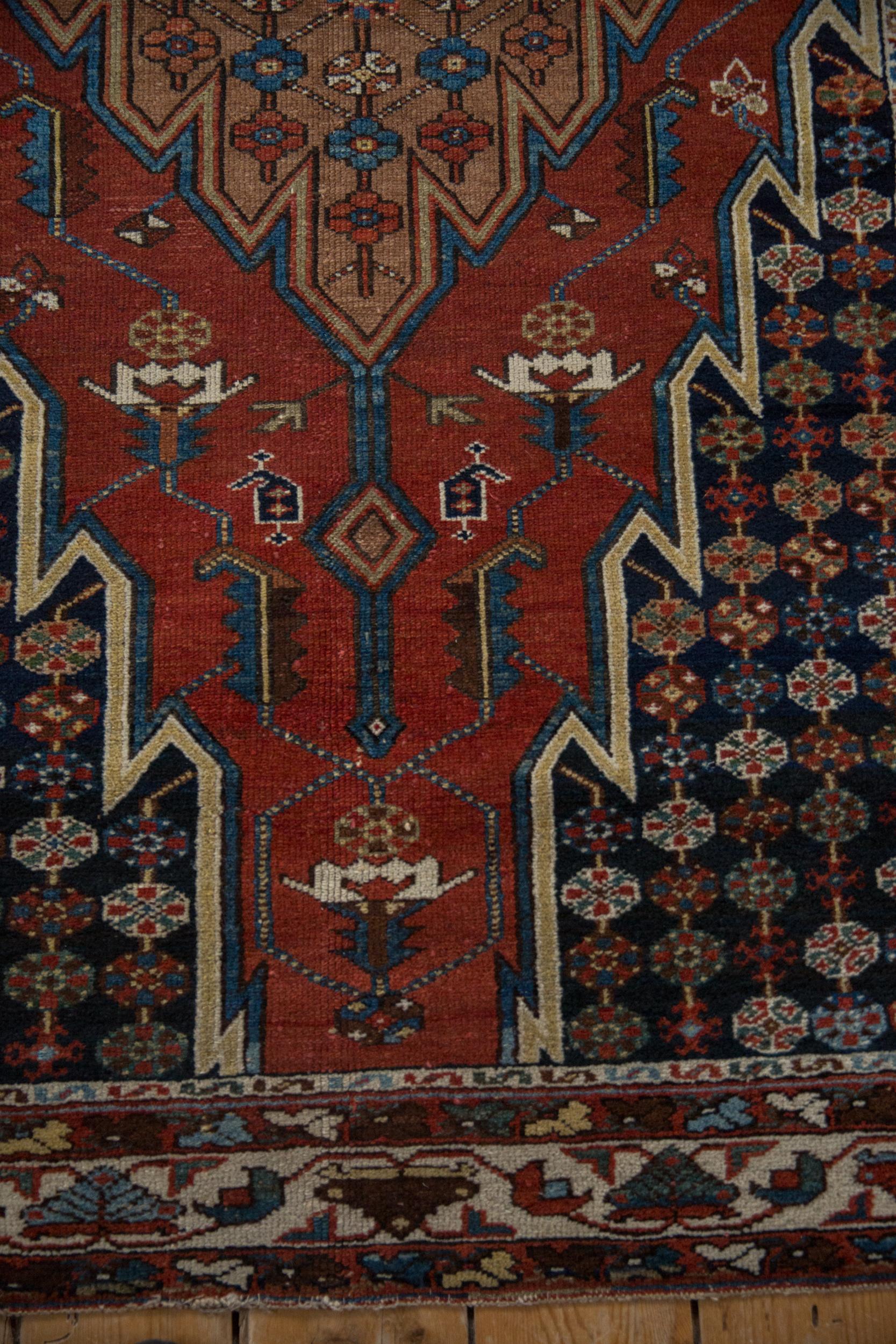 Persian Vintage Fine Hamadan Rug For Sale