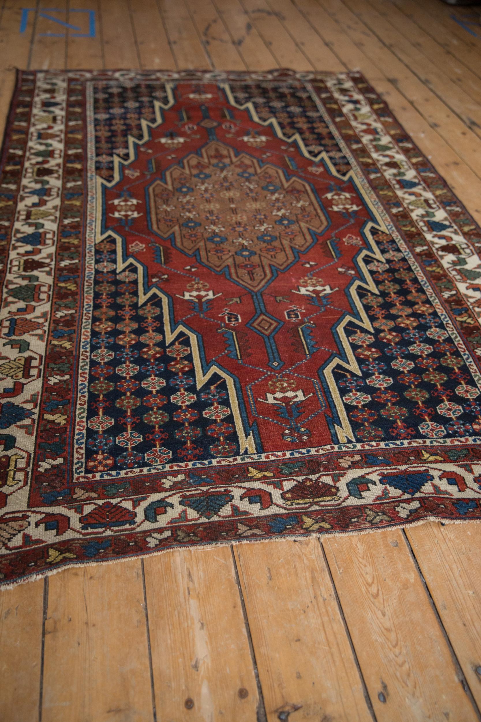 Wool Vintage Fine Hamadan Rug For Sale