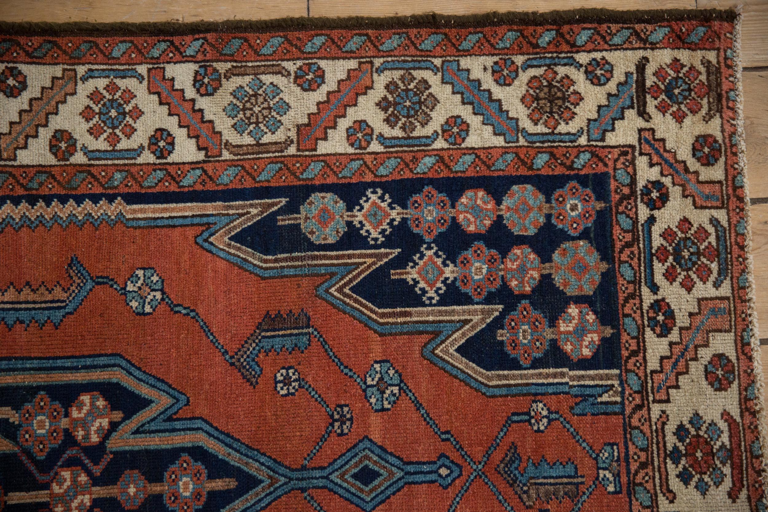 Persian Vintage Fine Hamadan Square Rug For Sale