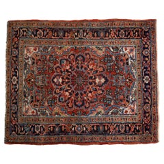 Alfombra cuadrada Vintage Fine Heriz