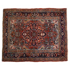 Tapis carré Vintage Fine Heriz