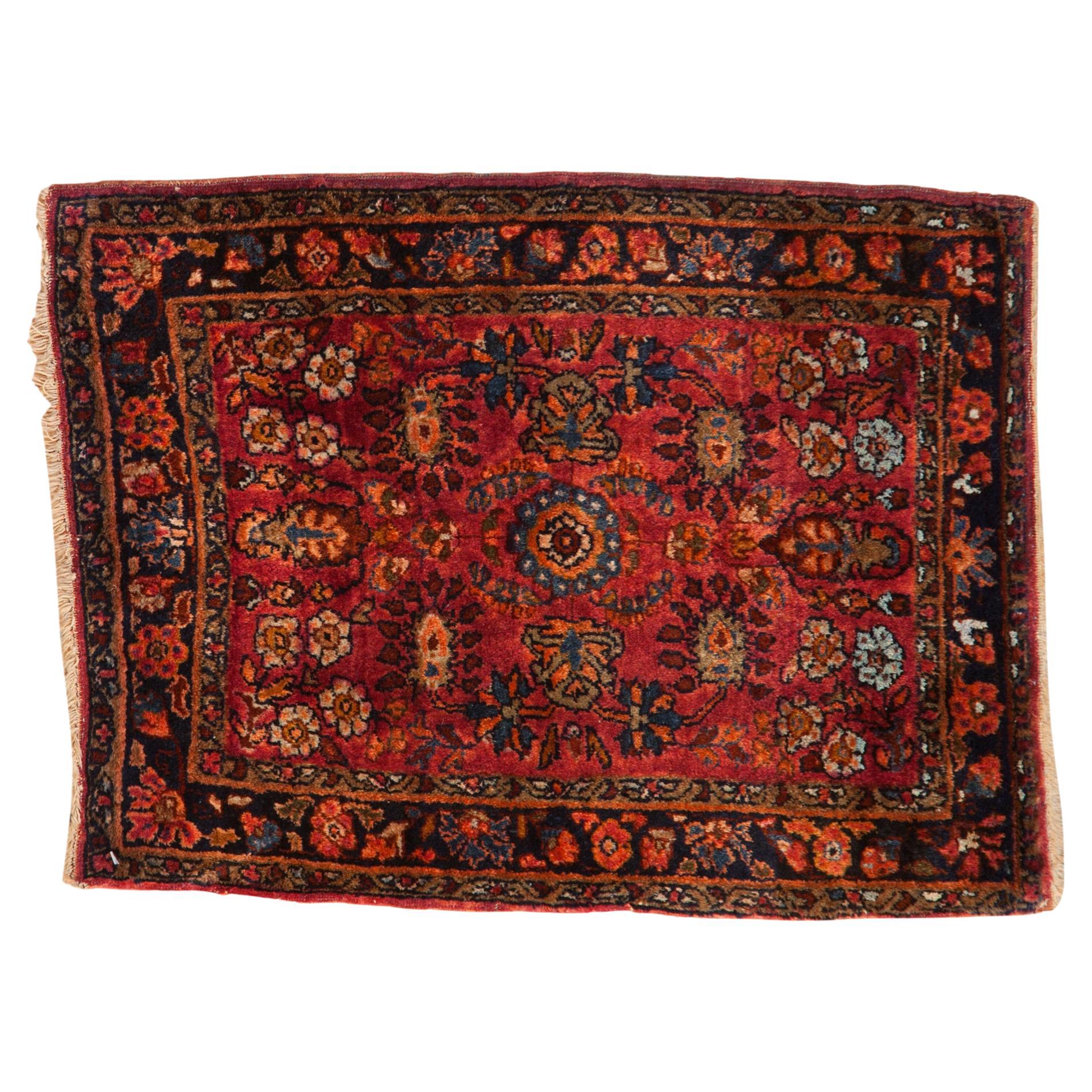 Tappeto quadrato Vintage Fine Lilihan in vendita