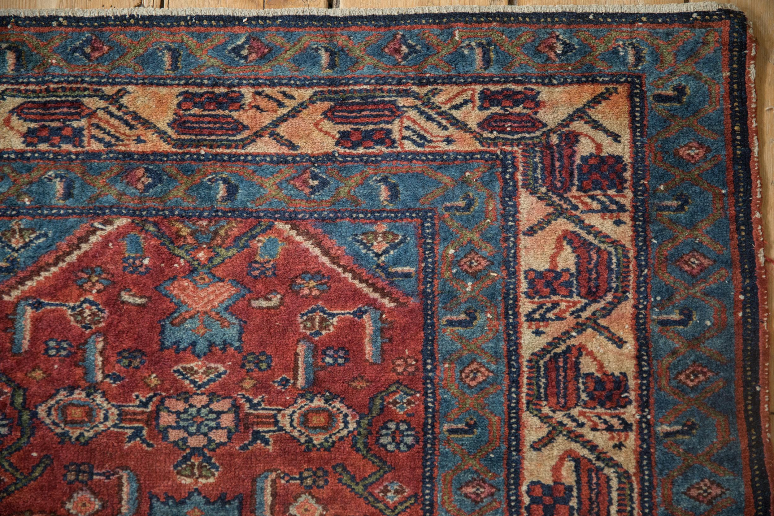 Hand-Knotted Vintage Fine Malayer Rug For Sale