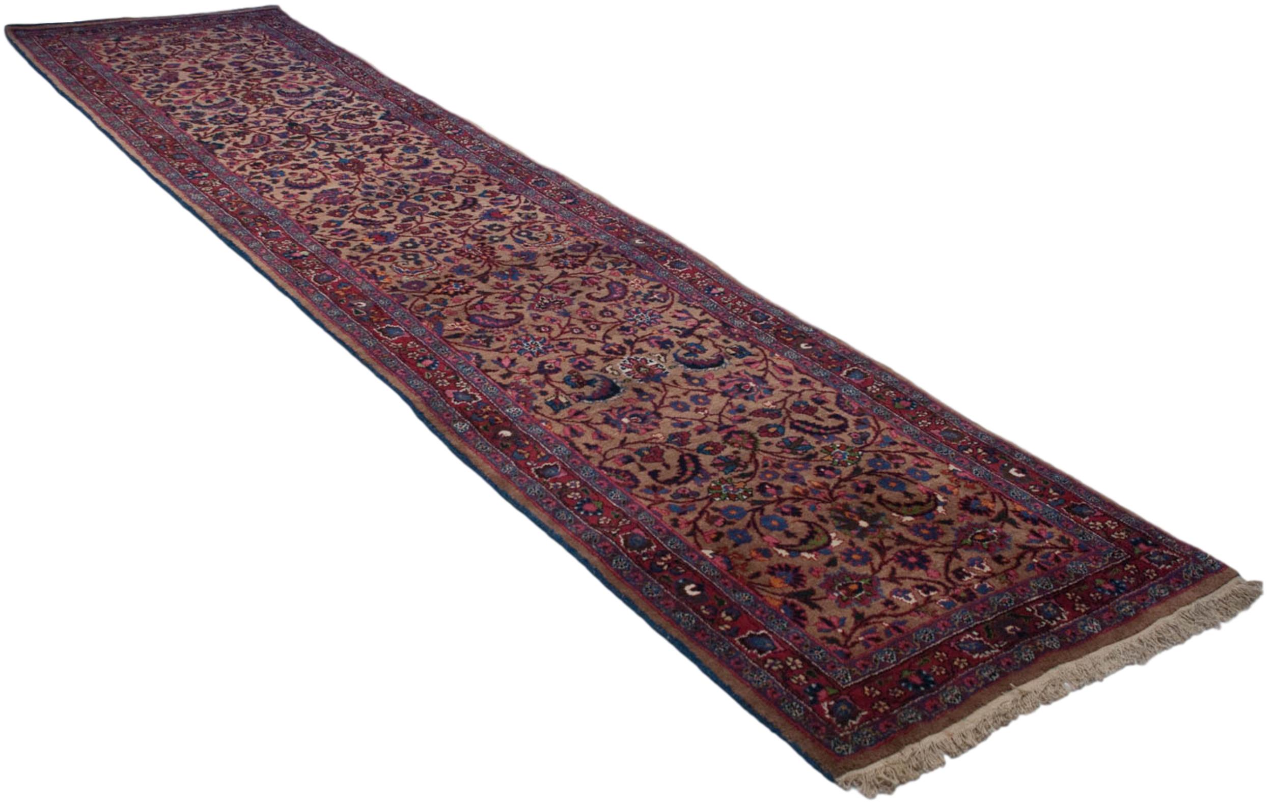 Feinmaschiger Vintage-Teppich Läufer (Persisch) im Angebot