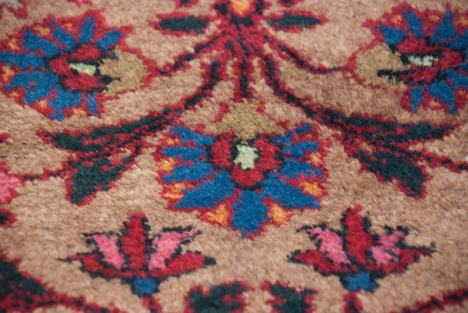 Feinmaschiger Vintage-Teppich Läufer (Wolle) im Angebot