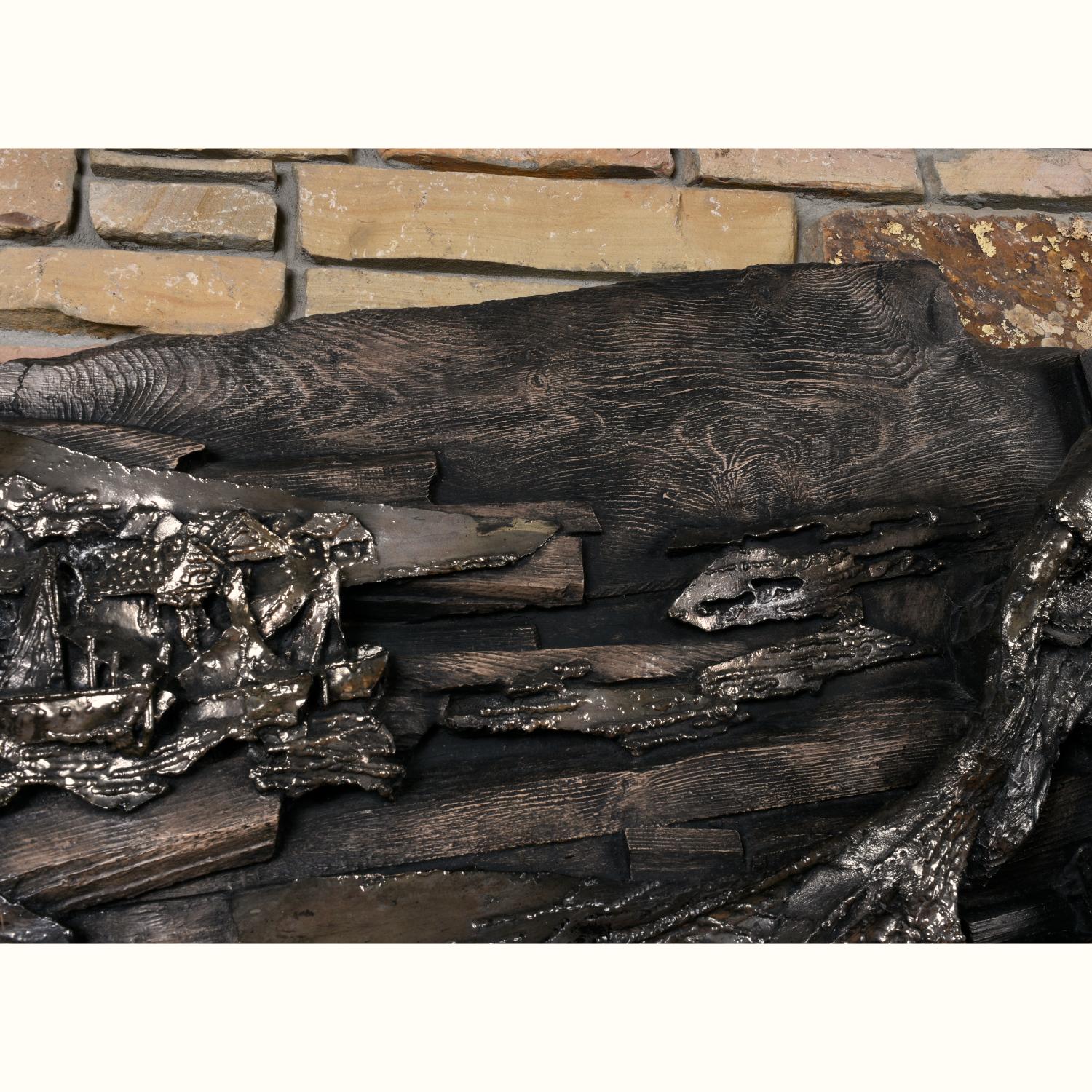 Finesse Originals Brutalist Fisherman Nautical Coastal Sculpture 3