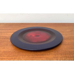 Plato decorativo de abedul con acabado vintage de Tailio Design, Finlandia, años 70