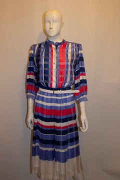 Vintage Fink Model Dress with changeable Collar