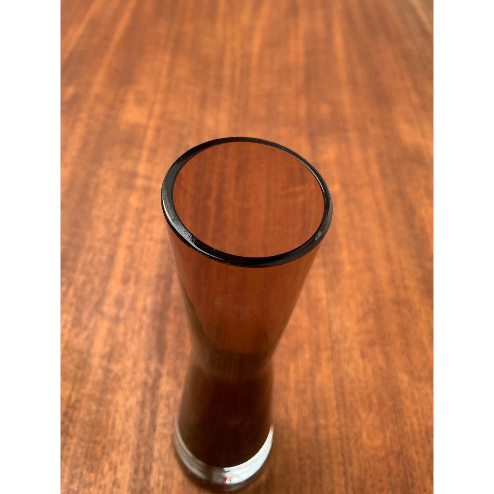 Vaso di vetro finlandese d'epoca di Riihimäki, Finlandia in vendita 2