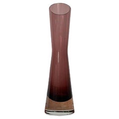 Vintage Finnish Glas Vase from Riihimäki, Finnland
