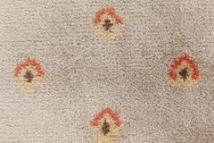 Vintage Finnish Hand-Knotted Wool Pile Rug, Doris Leslie Blau