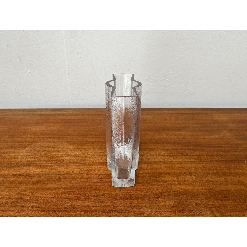 Vaso in vetro finlandese Model Railo di Nanny Still per Riihimäen Lasi, anni Settanta In condizioni ottime in vendita a Hamburg, DE