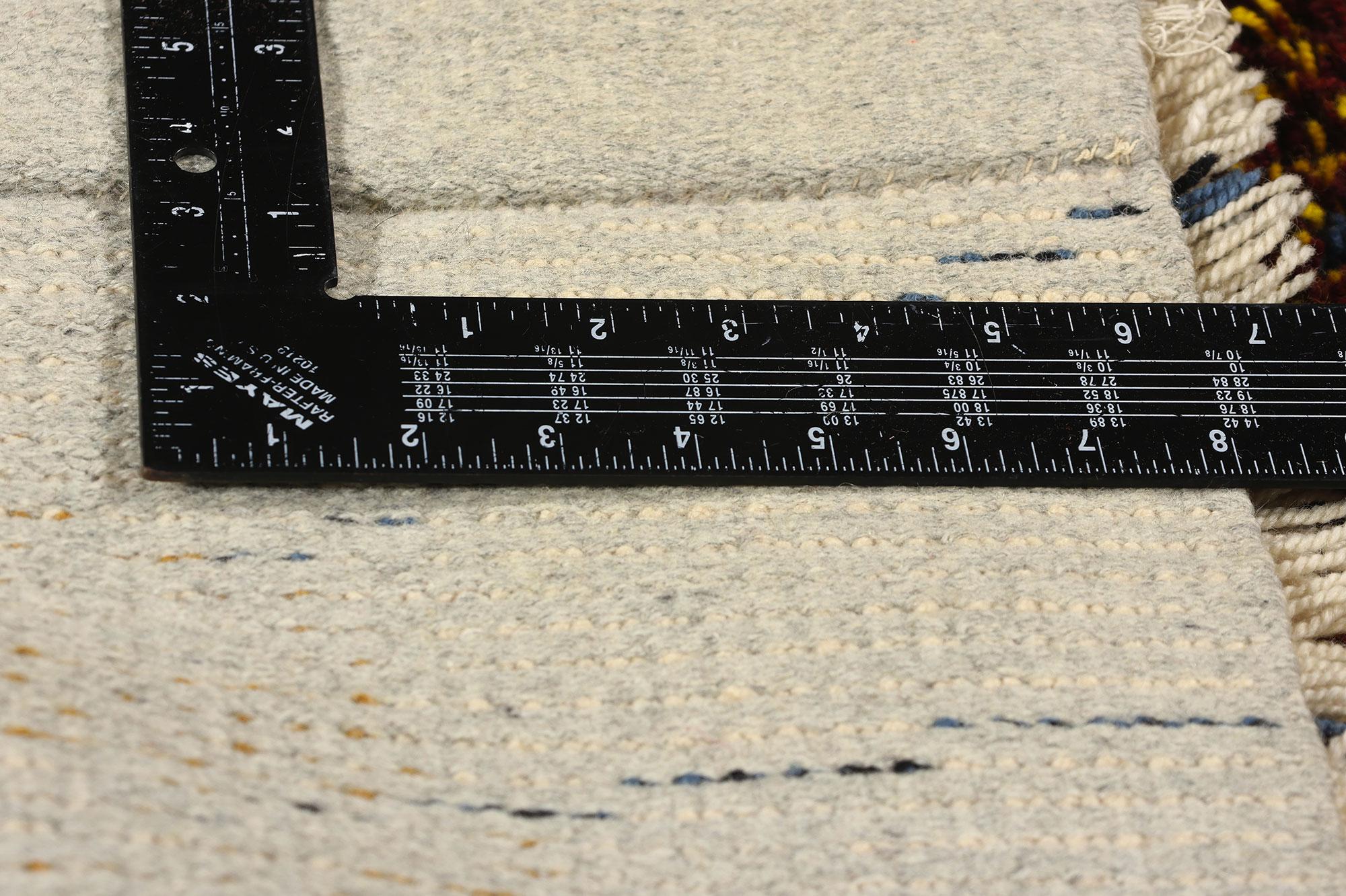 Hand-Woven Vintage Finnish Pyörylät Ryijy Rug by Laila Seppä For Sale